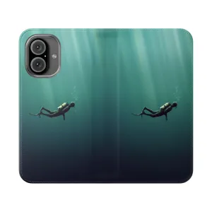 Aquatic Adventure Flip Cover Phone Case