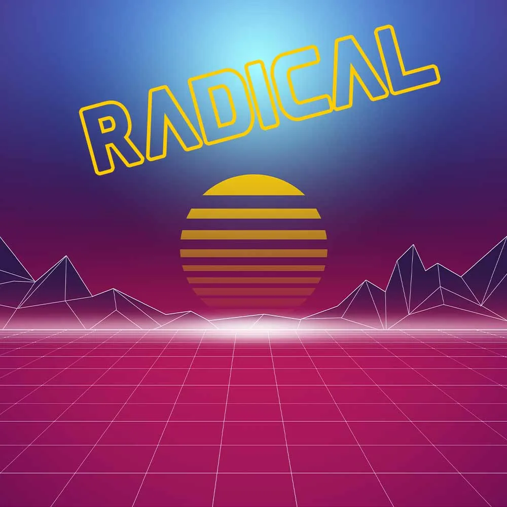 AR-15 Mag Skin (Retrowave)