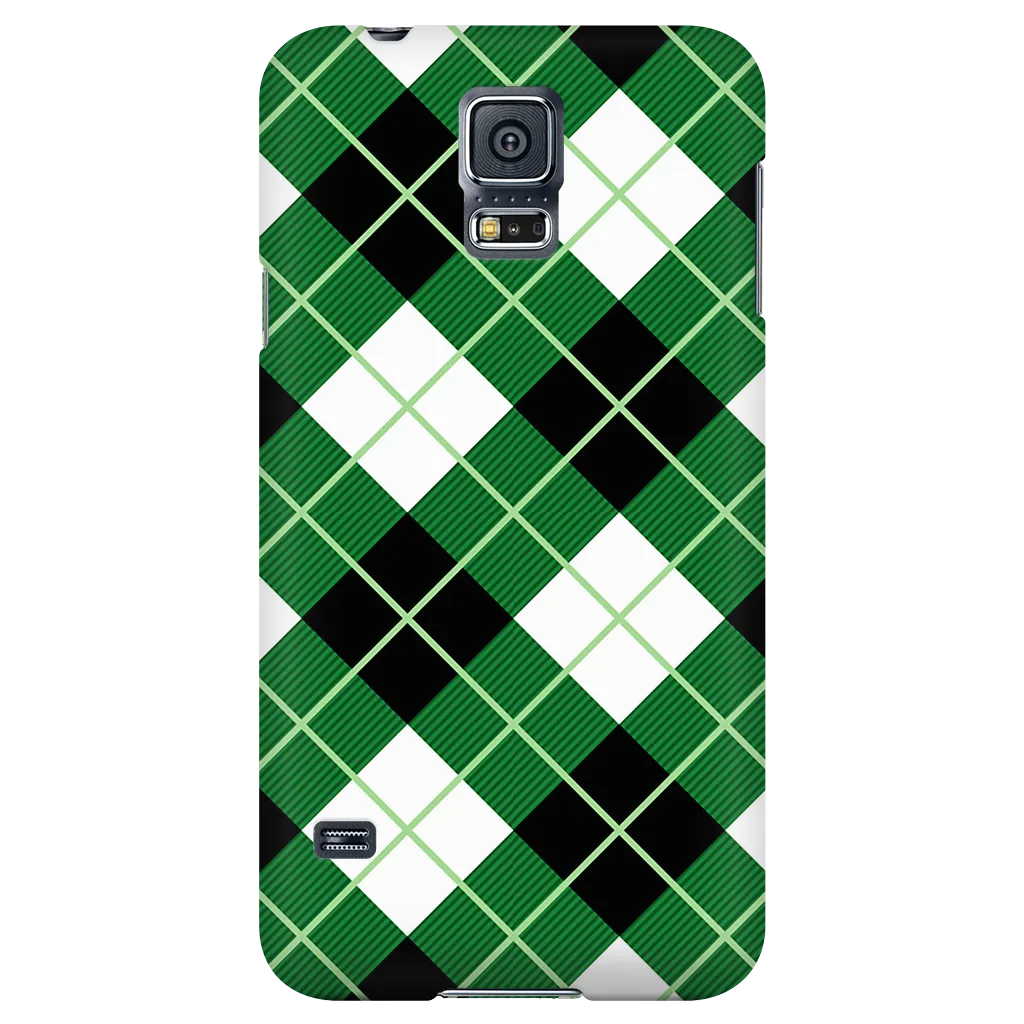 Argyle Diagonal Diamond Scottish Plaid Tartan Phone Case
