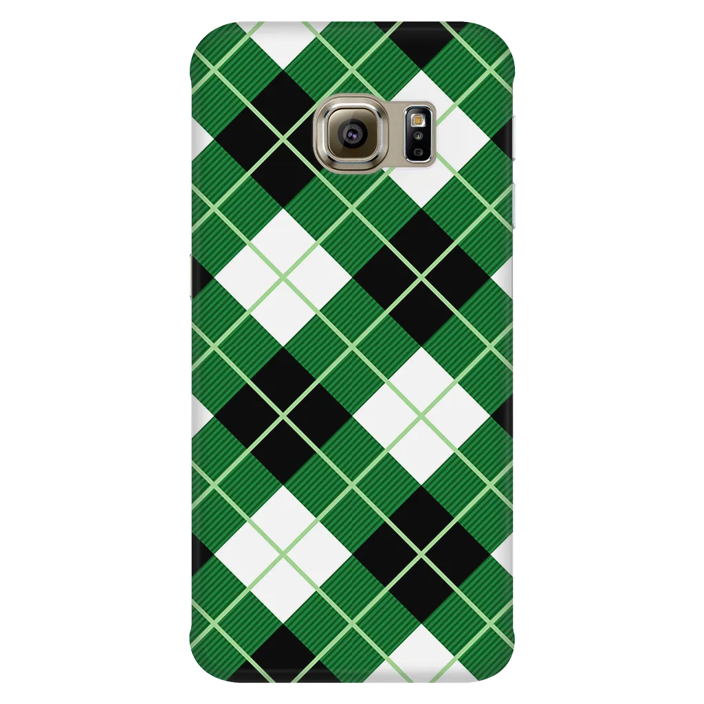 Argyle Diagonal Diamond Scottish Plaid Tartan Phone Case