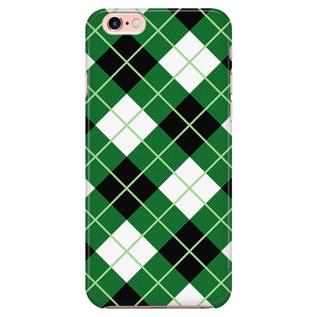 Argyle Diagonal Diamond Scottish Plaid Tartan Phone Case