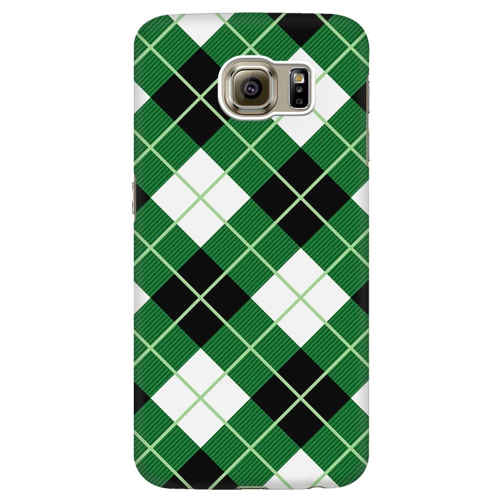 Argyle Diagonal Diamond Scottish Plaid Tartan Phone Case