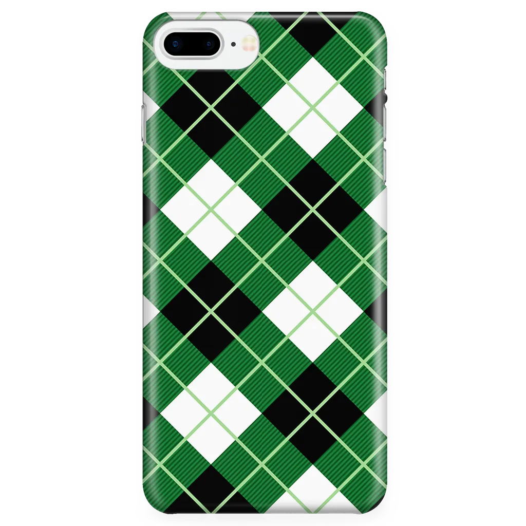 Argyle Diagonal Diamond Scottish Plaid Tartan Phone Case