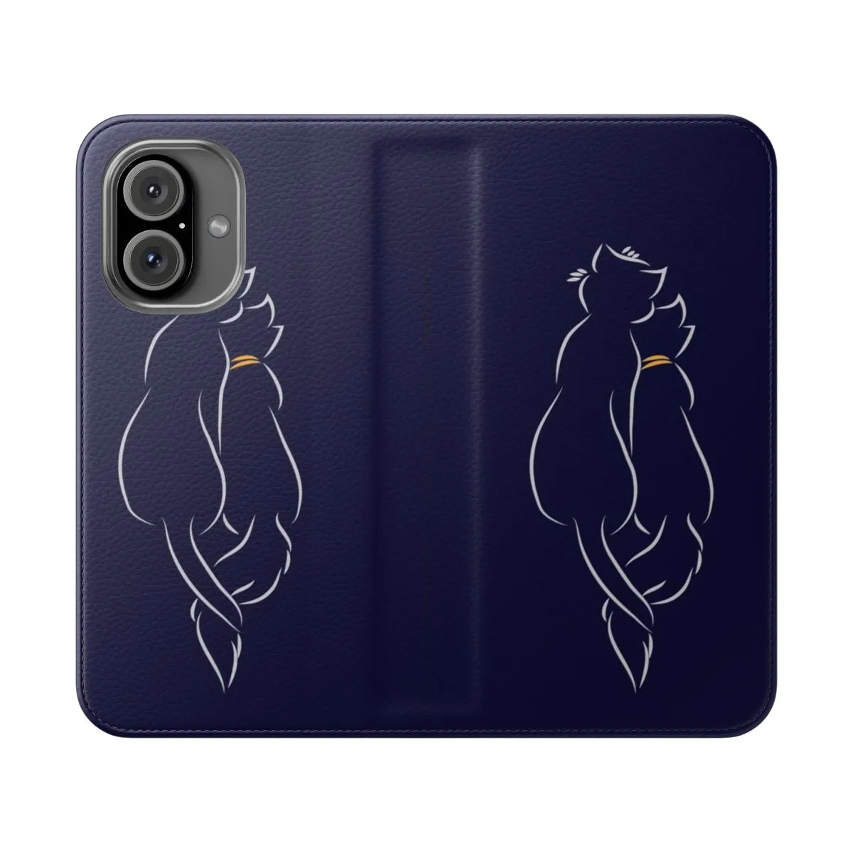 Aristocats Inspired Flip Cover Phone Case