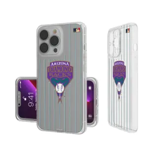 Arizona Diamondbacks 1999-2006 - Cooperstown Collection Pinstripe Clear Phone Case