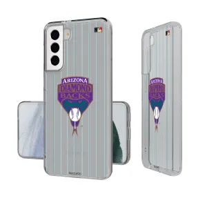 Arizona Diamondbacks 1999-2006 - Cooperstown Collection Pinstripe Clear Phone Case
