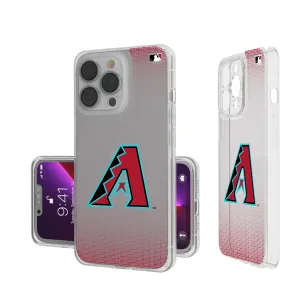 Arizona Diamondbacks Linen Clear Phone Case