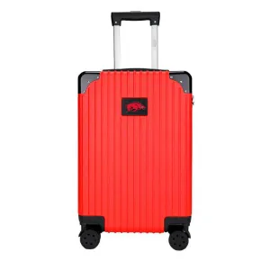 Arkansas Razorbacks Premium 2-Toned 21" Carry-On Hardcase in RED