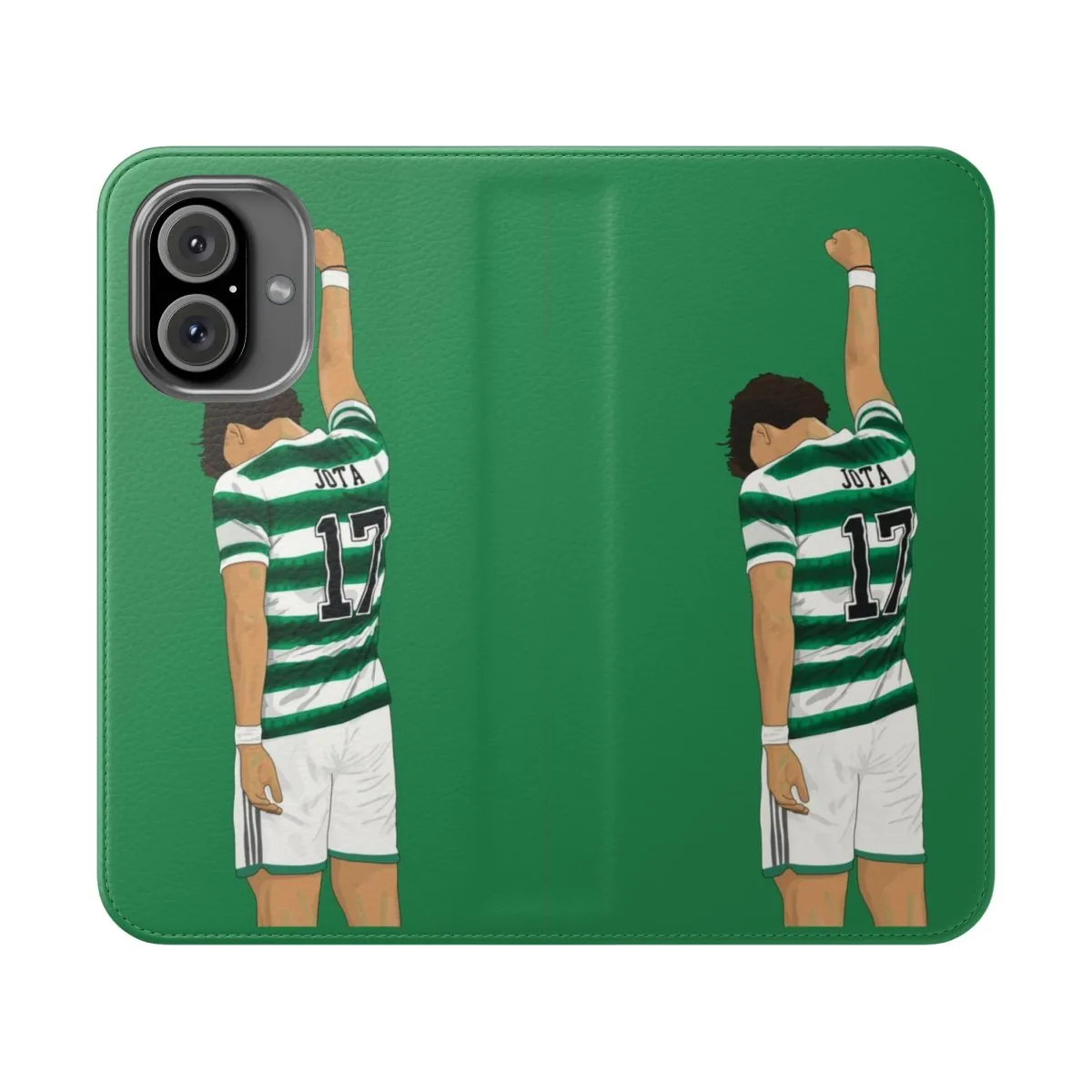 Arm Up Flip Cover Phone Case for Celtic Fans
