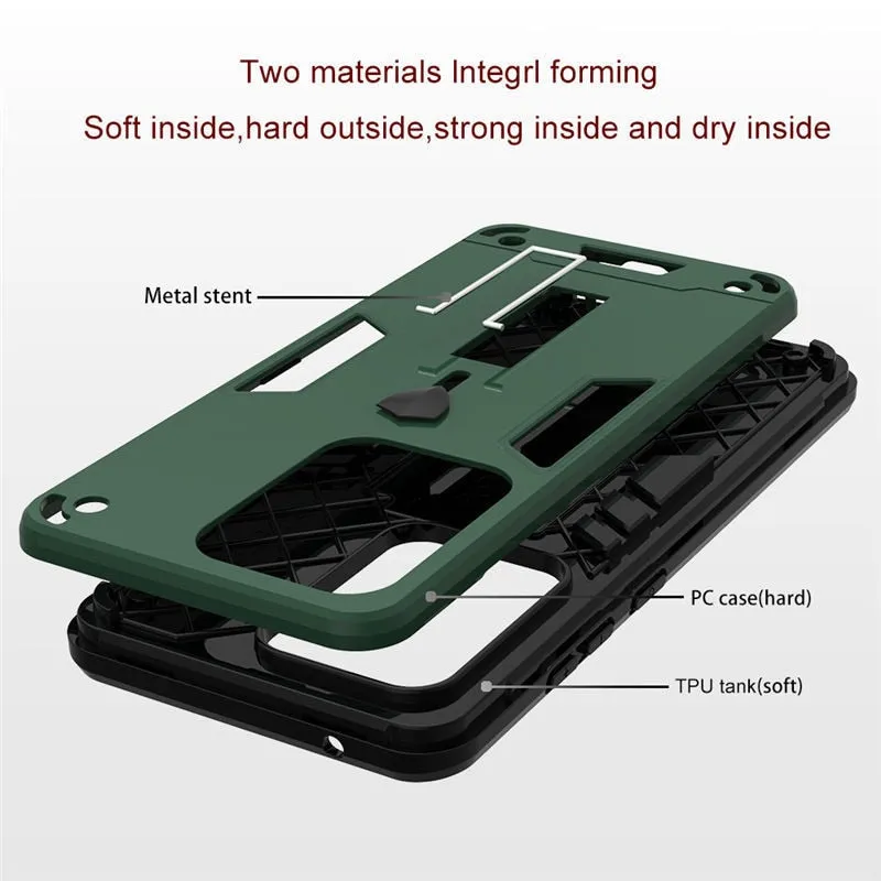 Armor Ring Stand Holder Phone Case For Samsung