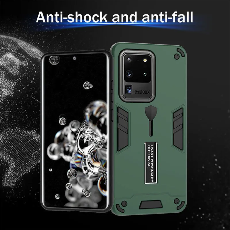 Armor Ring Stand Holder Phone Case For Samsung