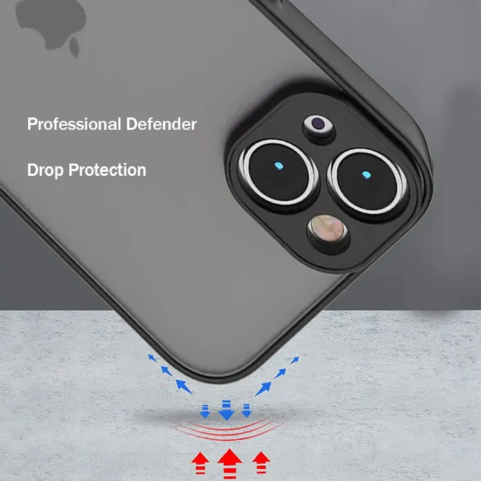 Armoured™ Camera Shield Lite Case Cover for iPhone 14 & 13 - Lavender / Blue