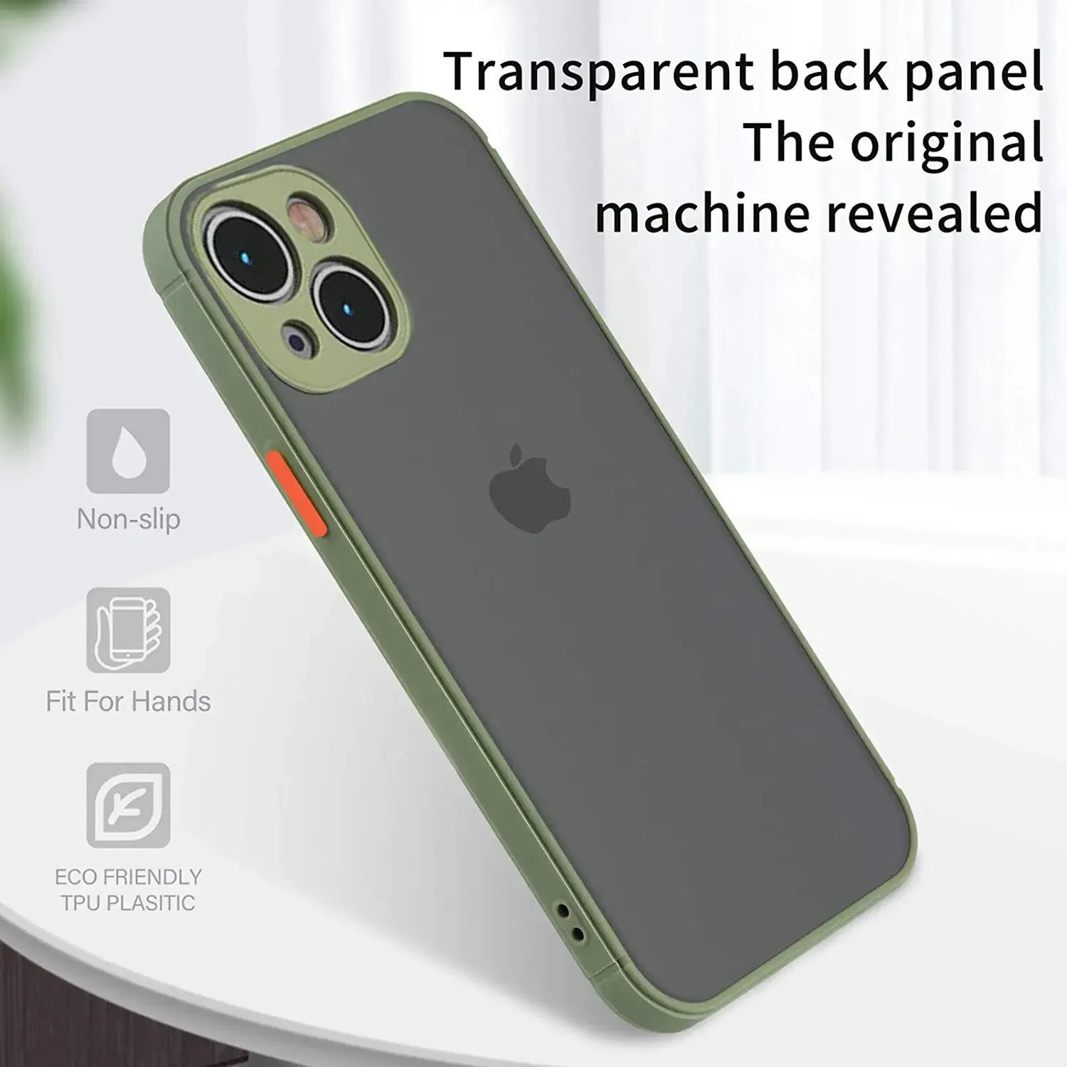 Armoured™ Camera Shield Lite Case Cover for iPhone 14 & 13 - Lavender / Blue