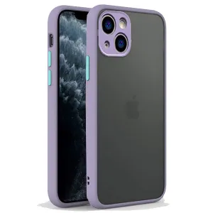 Armoured™ Camera Shield Lite Case Cover for iPhone 14 Plus - Lavender / Blue
