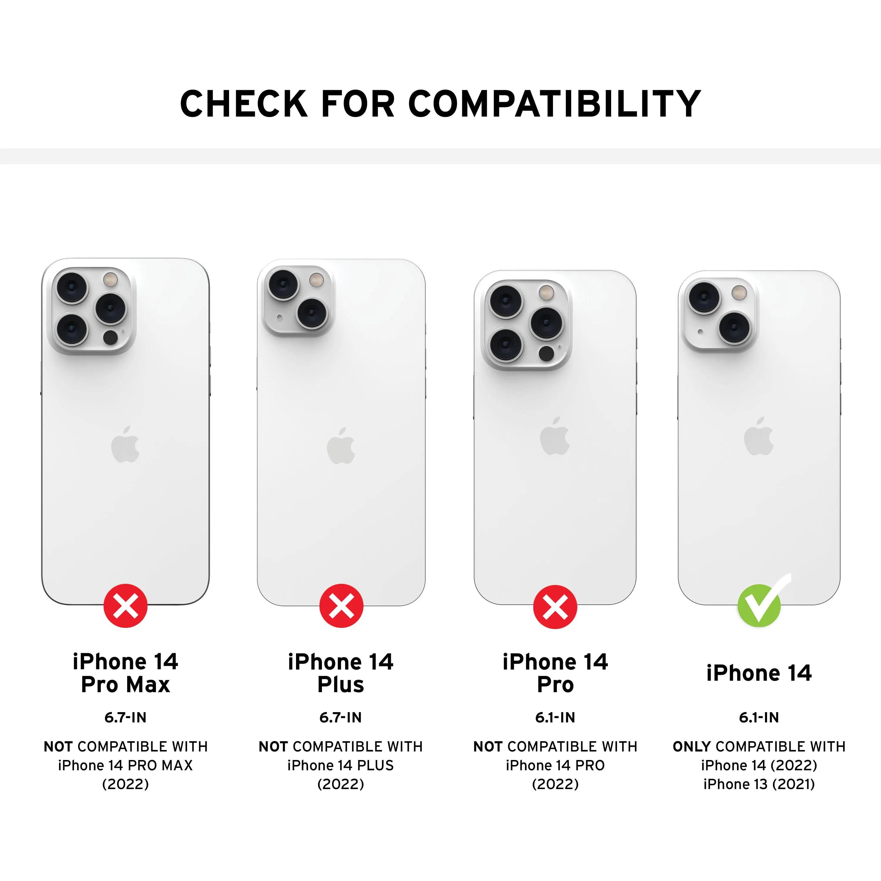 Armoured™ Shield MagSafe Tough Case for Apple iPhone 14 & 13 - Blue (Grey Buttons)