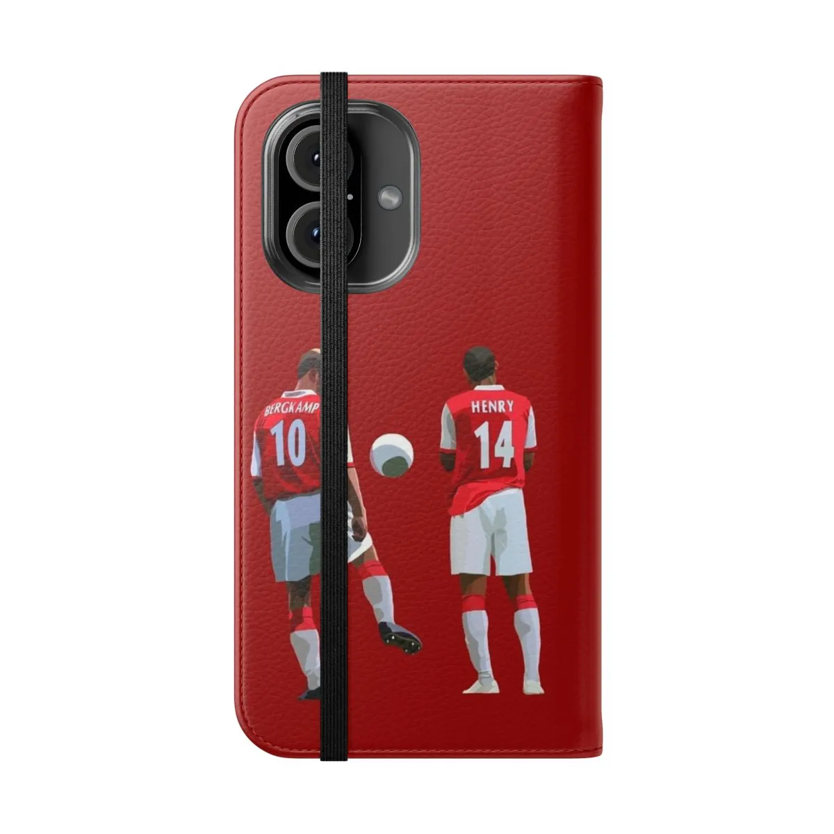 Arsenal Legends Flip Cover Phone Case - Bergkamp & Henry