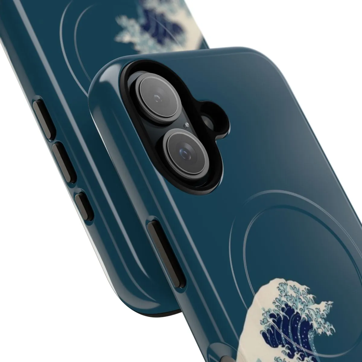 Artful Abstract Wave Phone Case for Nature Lovers