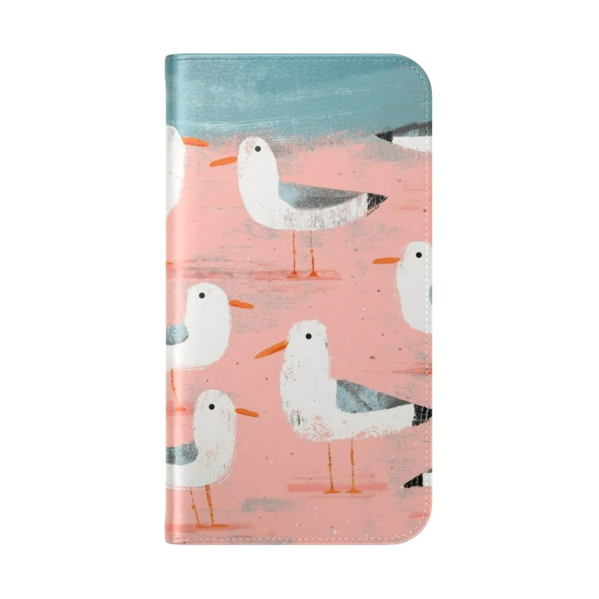 Artful Seagull Phone Case - Coastal Nature-Inspired Design