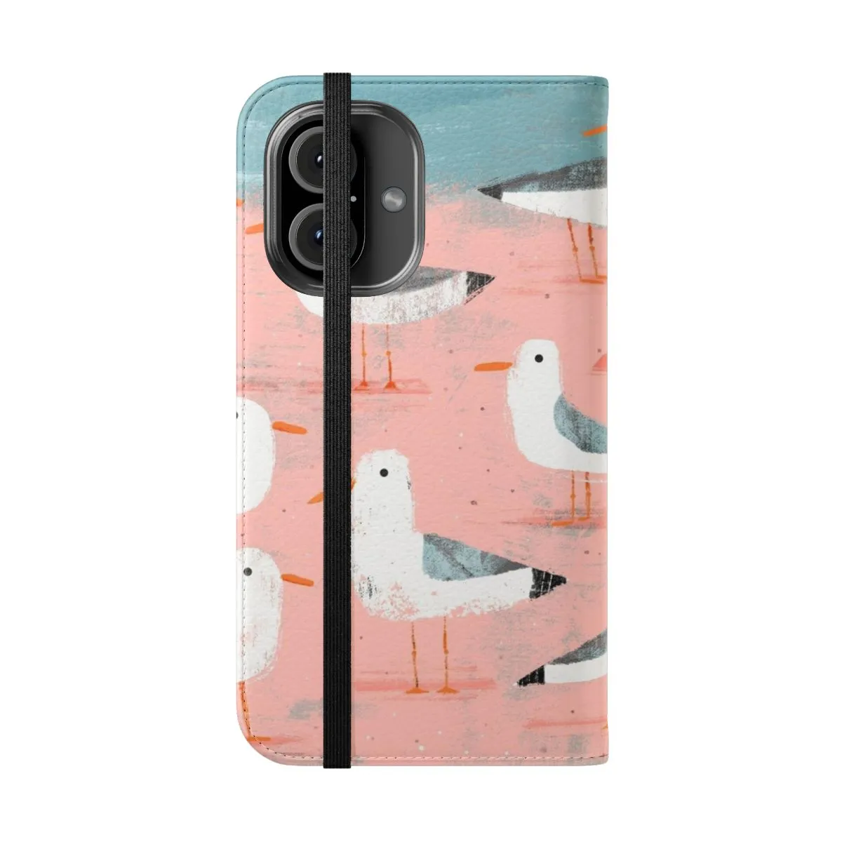 Artful Seagull Phone Case - Coastal Nature-Inspired Design