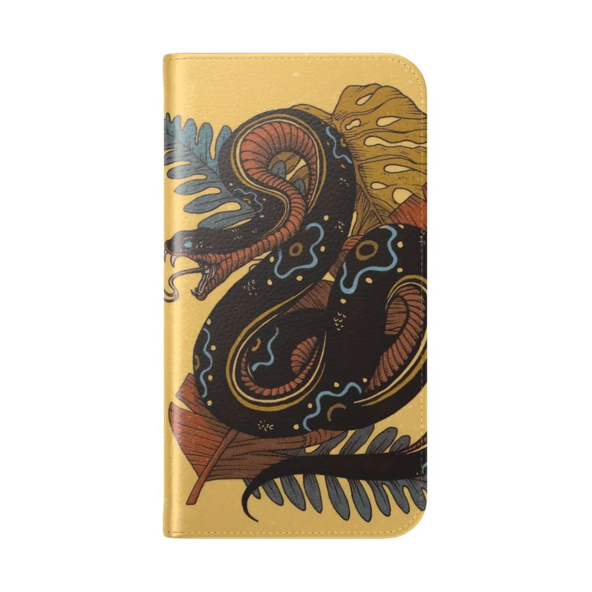 Artisanal Snake-Inspired Phone Case for Modern Style