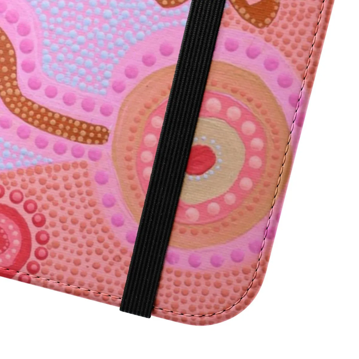 Artistic Aboriginal Art Flip Cover Phone Case
