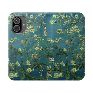 Artistic Almond Blossom Phone Case - Van Gogh Inspired Design