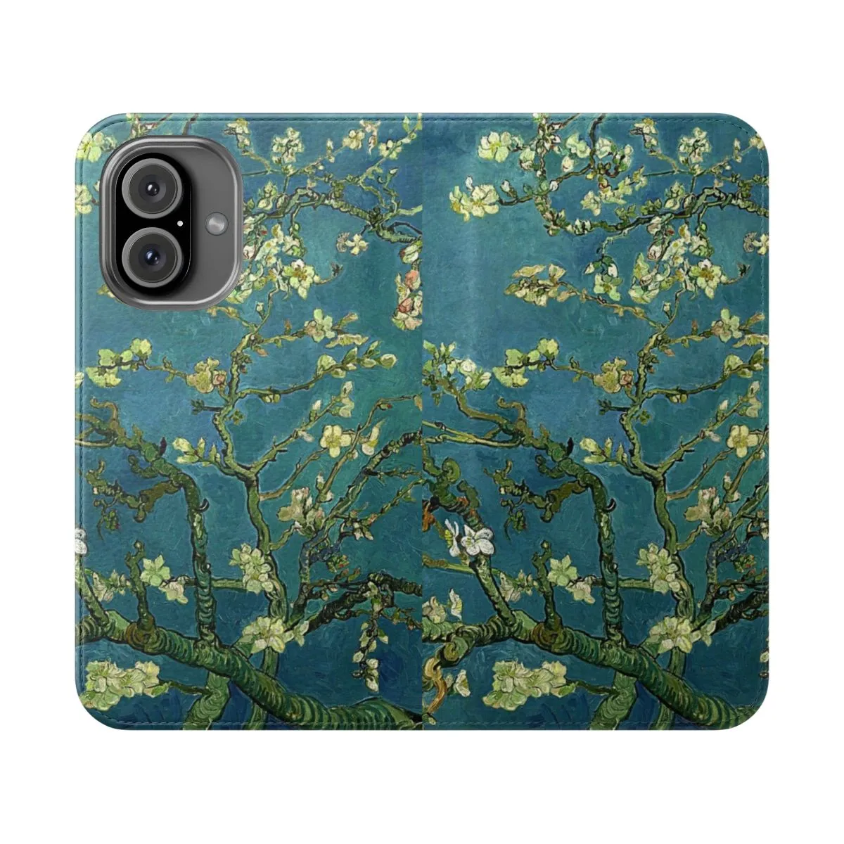 Artistic Almond Blossom Phone Case - Van Gogh Inspired Design