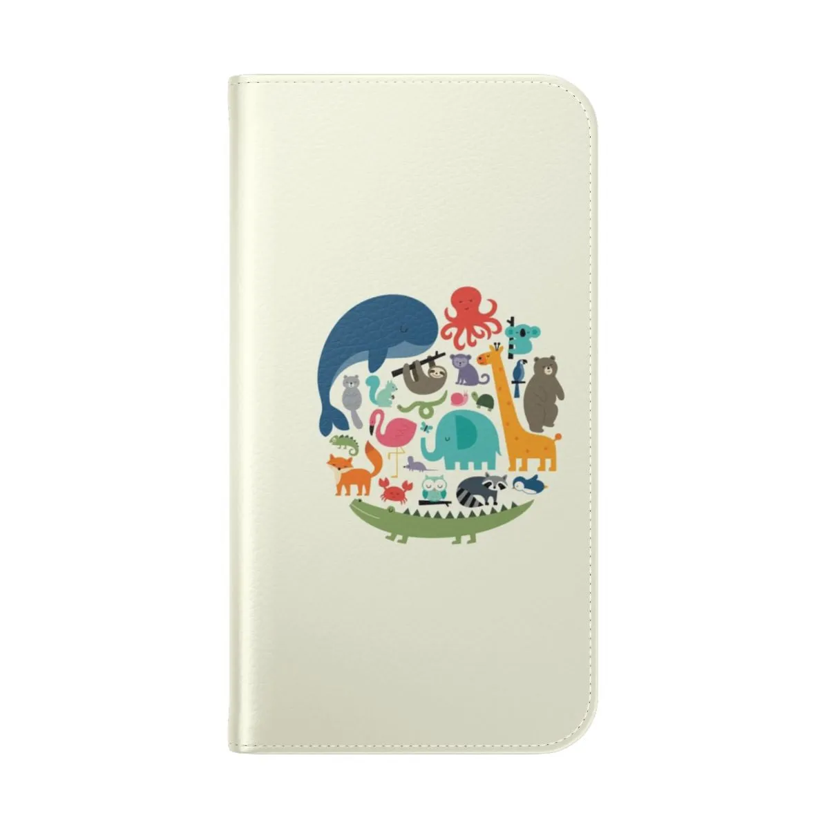 Artistic Animal Print Phone Case for Wildlife Lovers