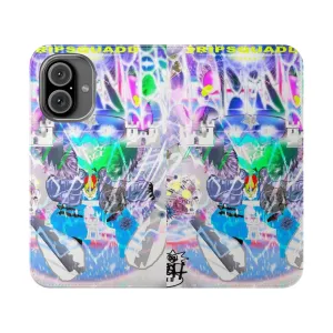 Artistic Bladee-Inspired Flip Cover Phone Case