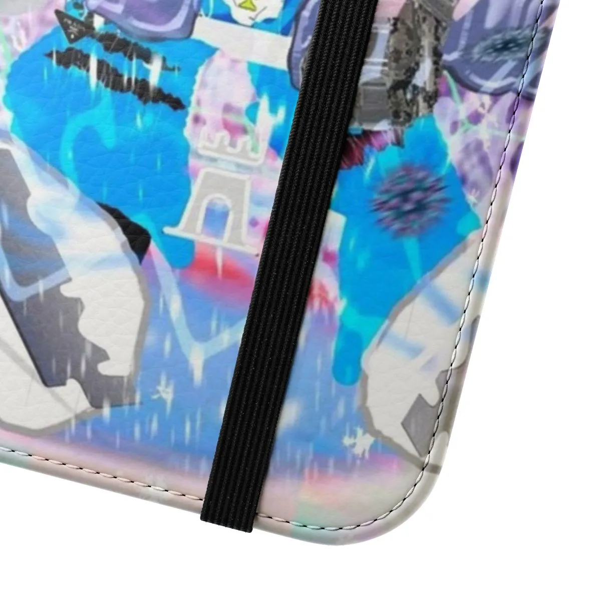 Artistic Bladee-Inspired Flip Cover Phone Case