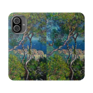 Artistic Bordighera Inspired Phone Case - Impressionist Floral Design