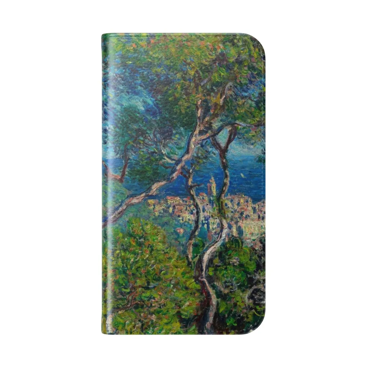 Artistic Bordighera Inspired Phone Case - Impressionist Floral Design