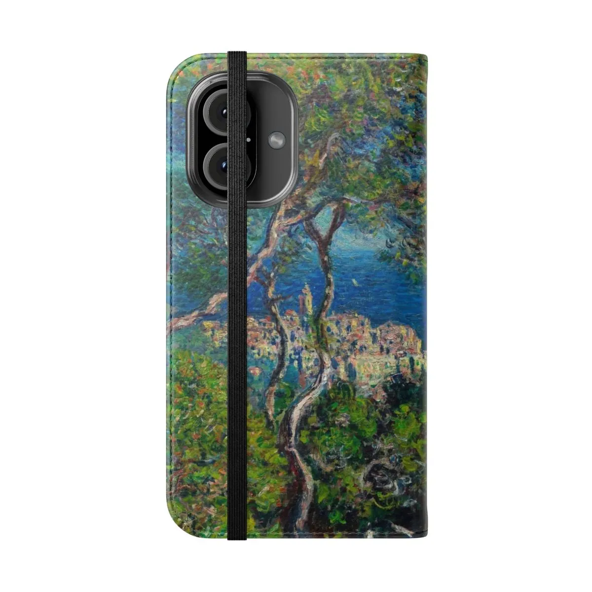 Artistic Bordighera Inspired Phone Case - Impressionist Floral Design