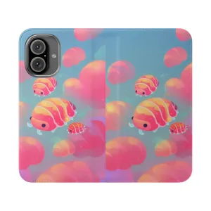 Artistic Cloud Isopod Sunset Flip Cover Phone Case