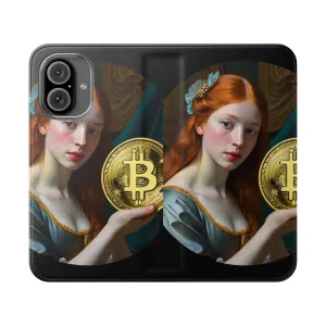 Artistic Flip Cover Phone Case for Art Enthusiasts