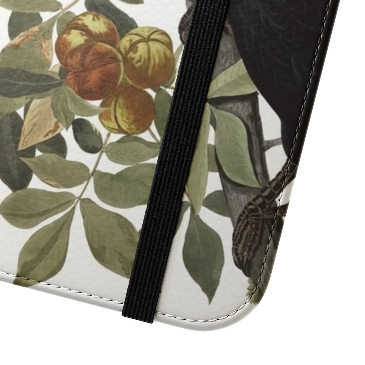 Artistic Flip Phone Case Featuring Audubon Bird Illustrations