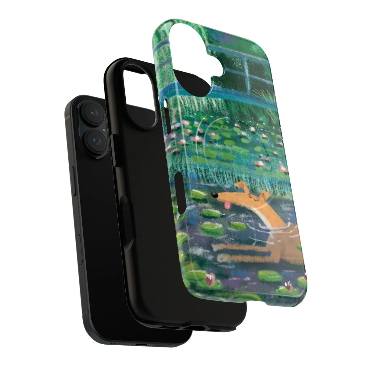 Artistic Greyhound, Whippet, and Lurcher Phone Cases