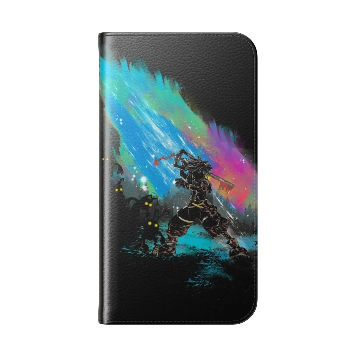 Artistic Kingdom Hearts Inspired Flip Cover Phone Case