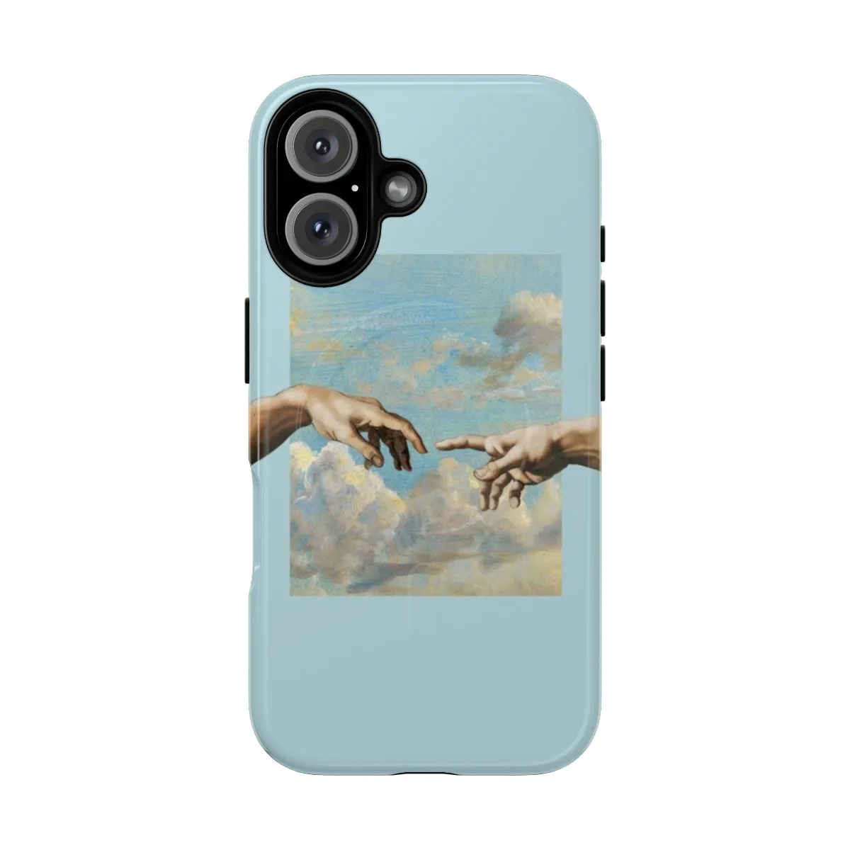 Artistic Magnetic Tough Phone Case - Michelangelo Inspired Design