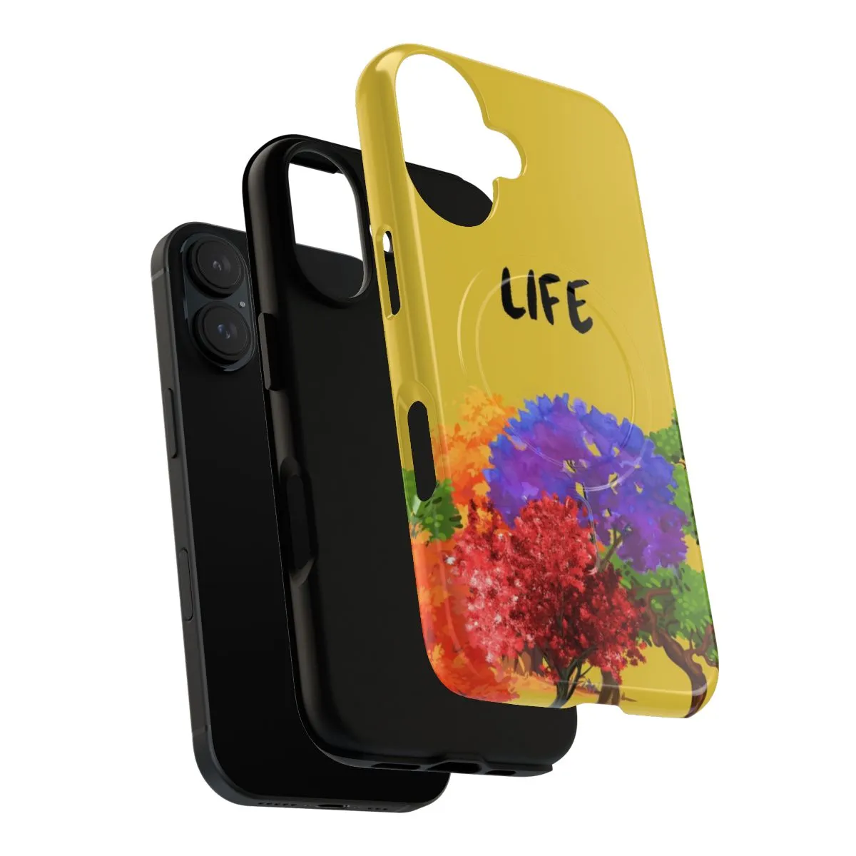Artistic Magnetic Tough Phone Cases for Nature Lovers