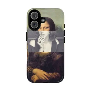 Artistic Monalisa Inspired Magnetic Tough Phone Cases