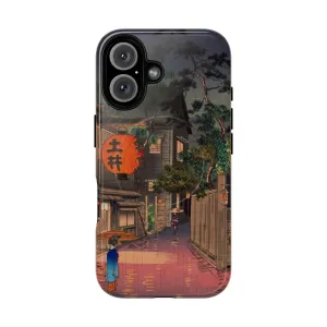 Artistic Night Street Rain Phone Case
