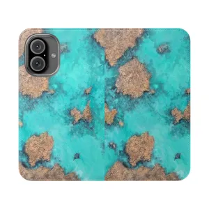 Artistic Ocean Wildlife Phone Case for Coral Reef Enthusiasts