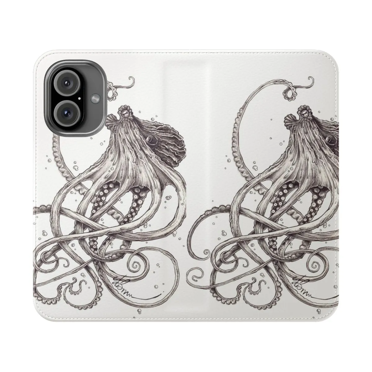 Artistic Octopus-Inspired Phone Case Cover