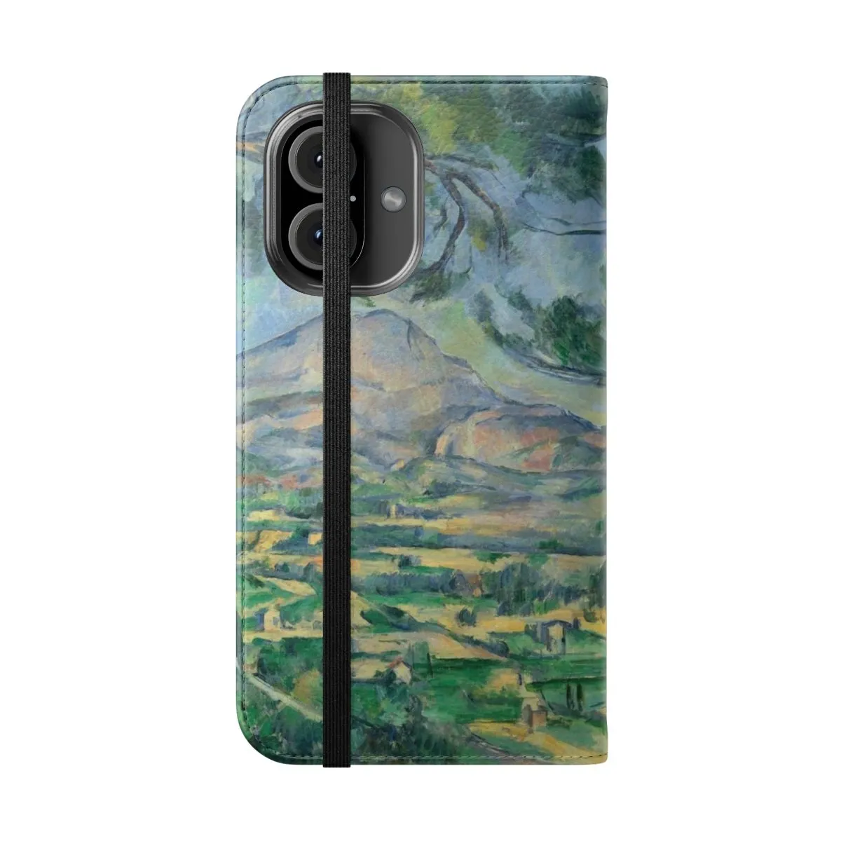 Artistic Phone Case with Cezanne's Iconic 'Mont Sainte-Victoire' Landscape