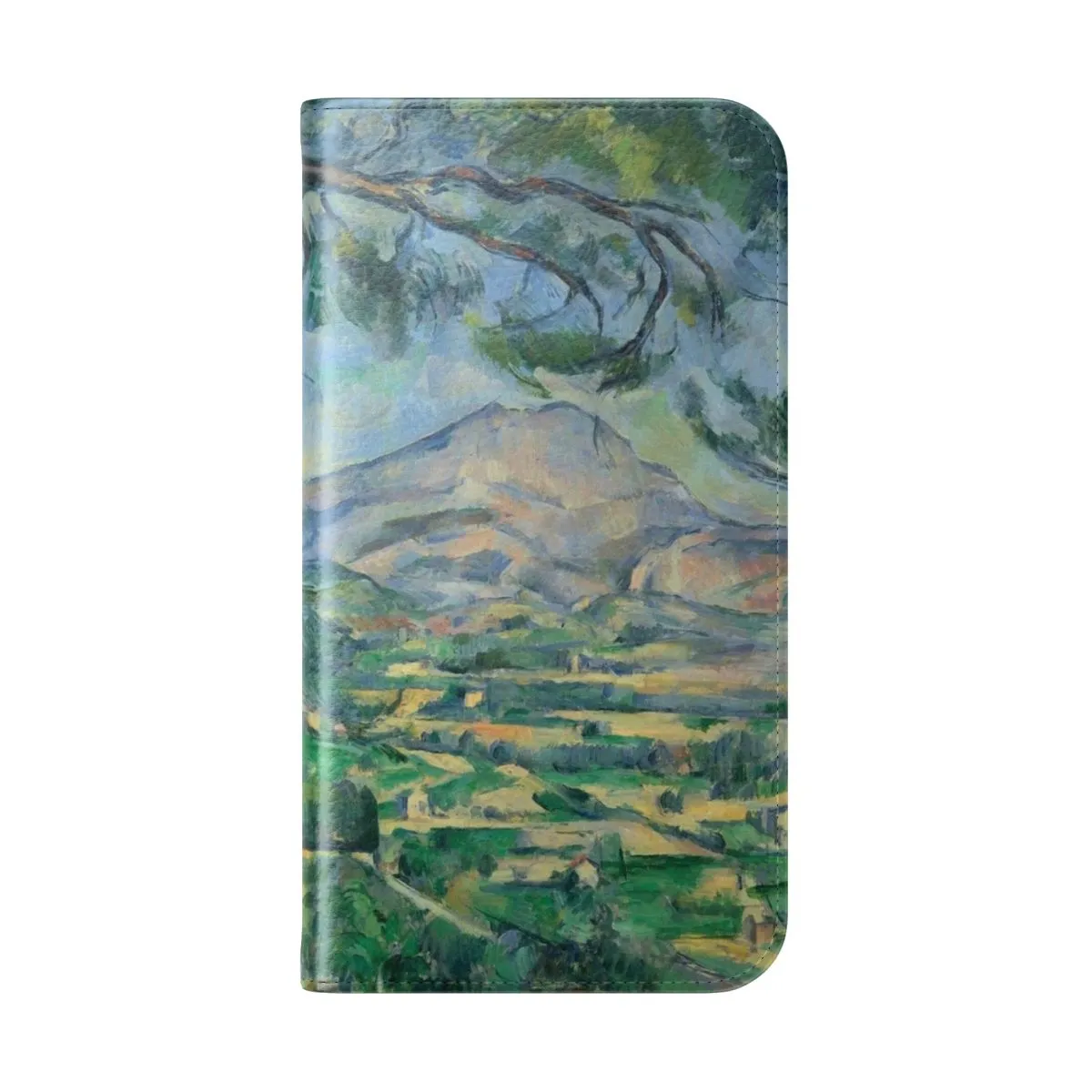 Artistic Phone Case with Cezanne's Iconic 'Mont Sainte-Victoire' Landscape