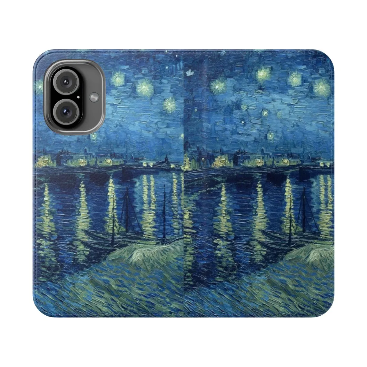 Artistic Phone Case with Van Gogh's Starry Night Painting