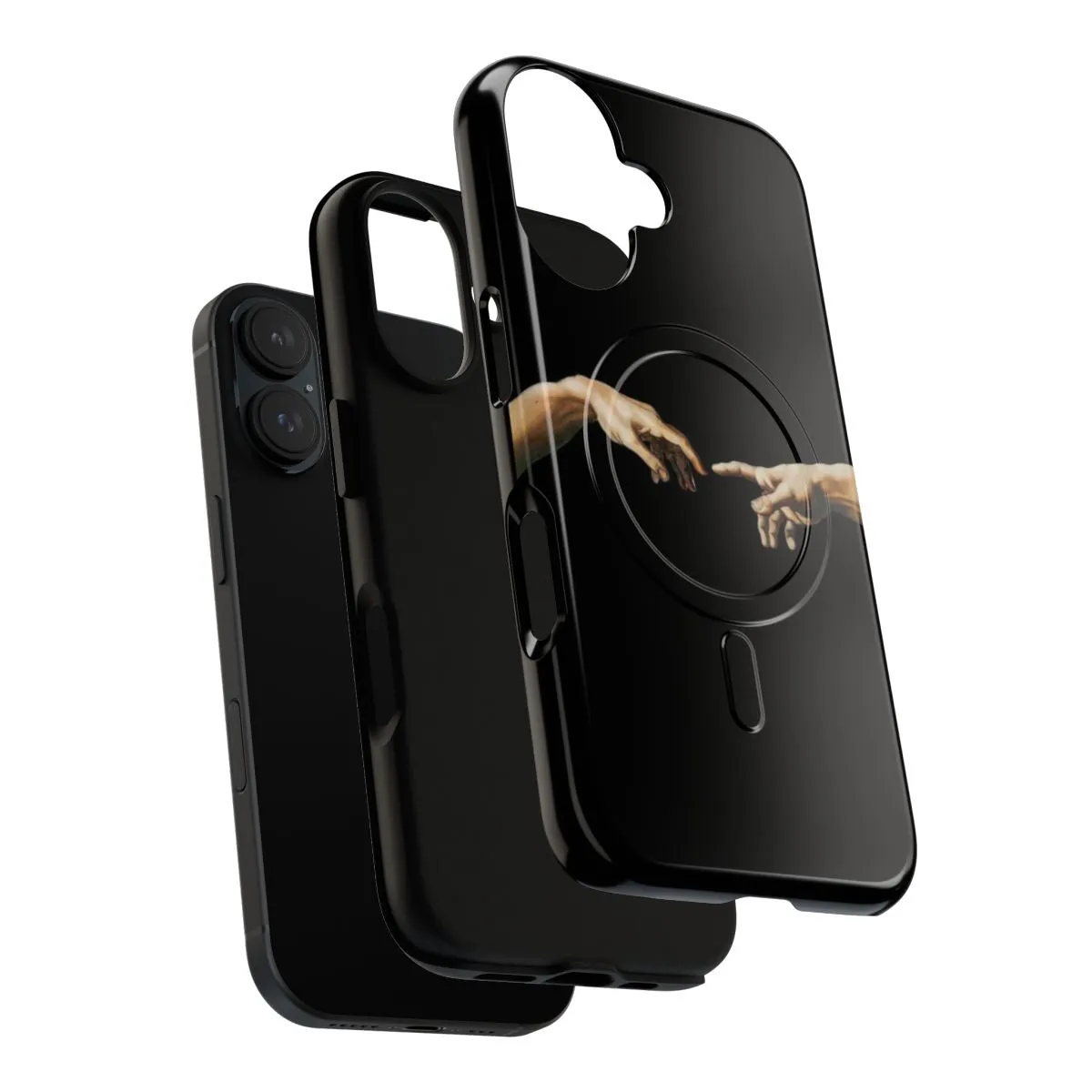 Artistic Phone Cases Inspired by The Creation of Adam and Classic Art