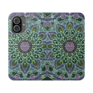 Artistic Pink Purple Mandala Design Phone Case Cover