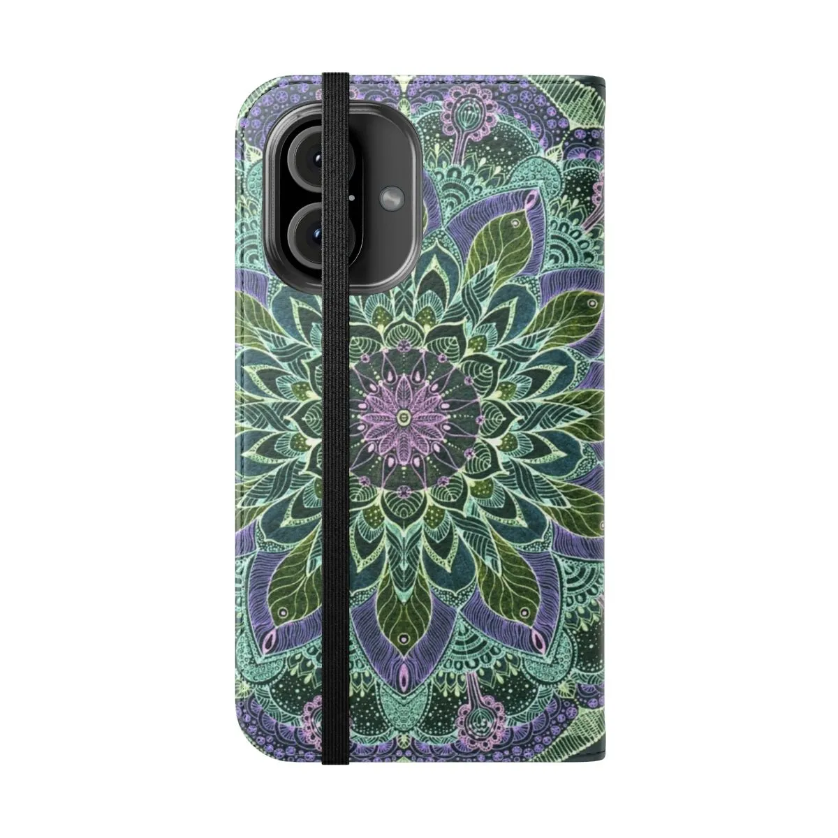 Artistic Pink Purple Mandala Design Phone Case Cover